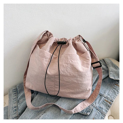 Drawstring Crossbody Hobo