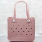 Large EVA Beach Tote – Jelly Style, Summer-Ready & Mom-Friendly