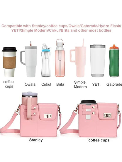 Single-Shoulder Water Bottle Tote – Outdoor Use