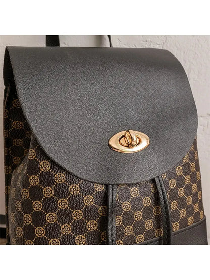 Leather Shoulder Bag – Slim, Portable, Large-Capacity Phone Backpack for Women