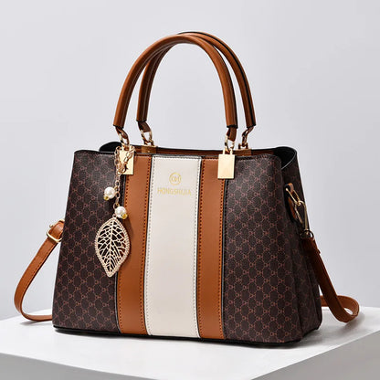 New  Bucket Bag – Large-Capacity Patterned Shoulder & Crossbody Handbag for Women