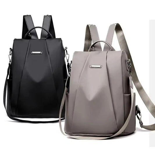 Casual Solid Color School & Shoulder Bag