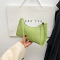 Black Shoulder Bag – Trendy Small Handle Crossbody & Clutch Purse for Women