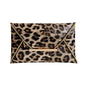 Vintage Animal Print Envelope Clutch