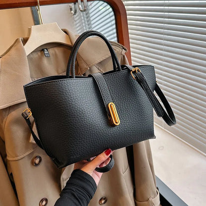 Lychee Leather Tote – Chic, Versatile & Effortlessly Stylish