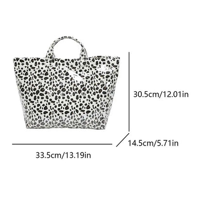 Large Capacity Tote – Chic, Durable & Commute-Ready"