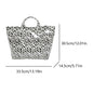 Large Capacity Tote – Chic, Durable & Commute-Ready"