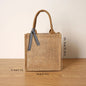 Linen Ribbon Tote – Simple, Spacious & Everyday Chic