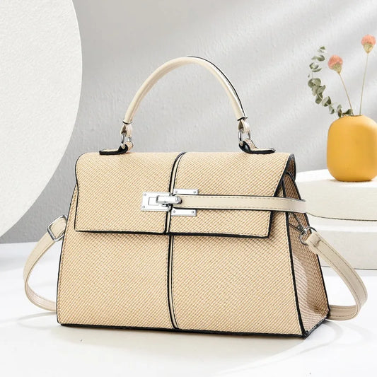 Luxury Leather Handbag – Designer Shoulder & Crossbody Purse for Women