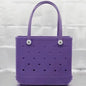 Large EVA Beach Tote – Jelly Style, Summer-Ready & Mom-Friendly