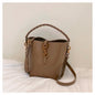 Paris-Inspired Shoulder Bag – Crocodile-Embossed Leather with Detachable Charm