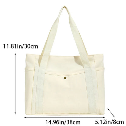 Canvas Work Tote Bag
