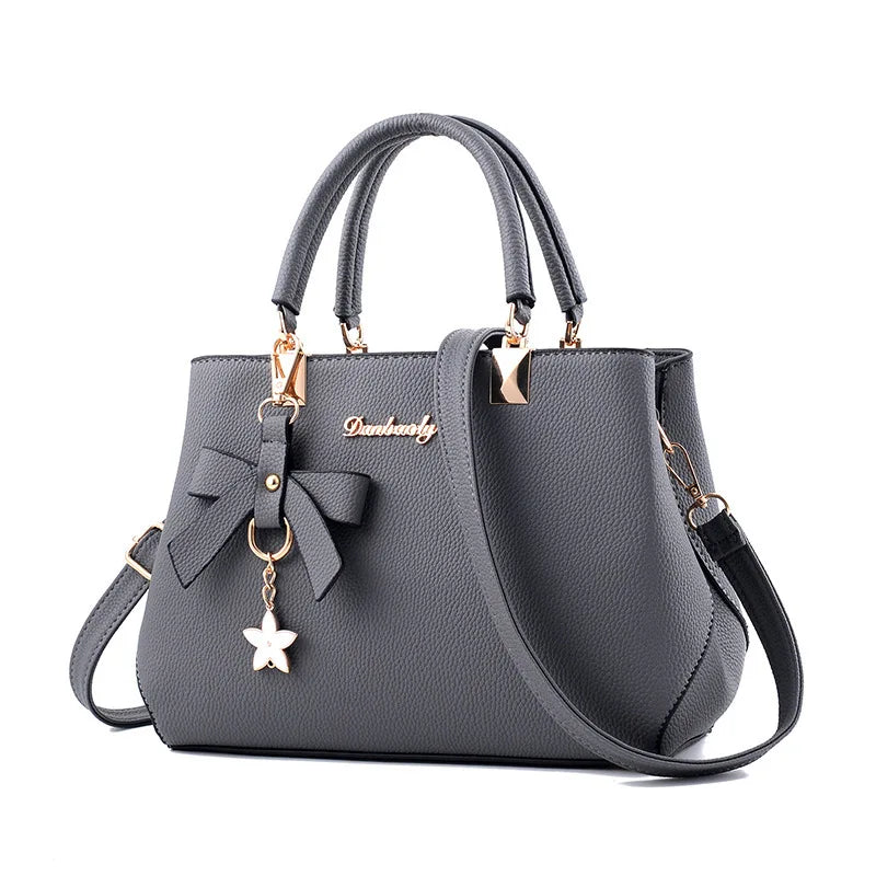 Yogodlns Floral Pendant Bag – Chic Shoulder & Office-Ready Tote