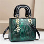 Large-Capacity Shoulder Bag – Patterned Crossbody & Bucket Handbag for Women