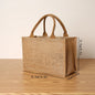 Linen Ribbon Tote – Simple, Spacious & Everyday Chic