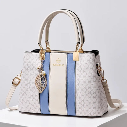New  Bucket Bag – Large-Capacity Patterned Shoulder & Crossbody Handbag for Women
