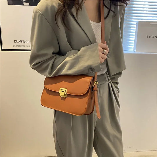 Vintage Envelope Shoulder Bag – High-Quality Preppy Style Handbag & Messenger Briefcase for Women