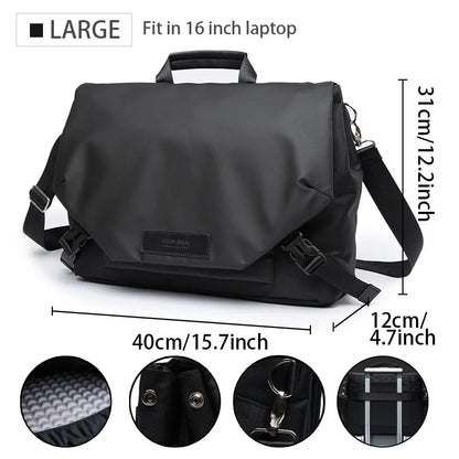 Waterproof Oxford Sling – Sleek Business Crossbody Bag
