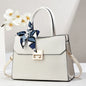 Embroidered Leather Crossbody – High-Quality Casual Shoulder Purse for Women