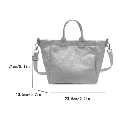 Large Capacity Tote – Chic, Durable & Commute-Ready"