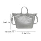 Large Capacity Tote – Chic, Durable & Commute-Ready"