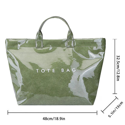 Women’s Solid Tote – Effortless Style for Work & Weekend