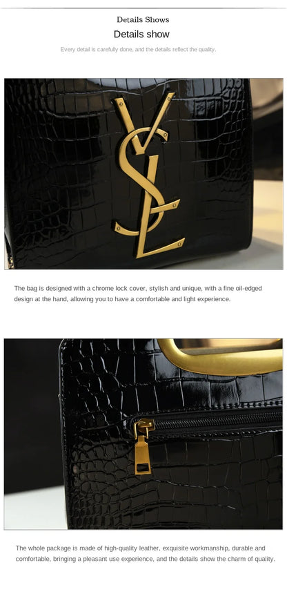 Luxury Crocodile Shoulder Bag – Chic, Seasonal & Sophisticated