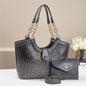 Soft Leather Handbag – Versatile Crossbody Shoulder Bag for Women