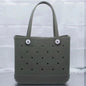 Large EVA Beach Tote – Jelly Style, Summer-Ready & Mom-Friendly