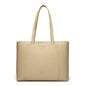 Luxury Leather Tote – Soft Designer Shoulder Bag for Women with Laptop Capacity