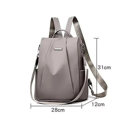 Casual Solid Color School & Shoulder Bag