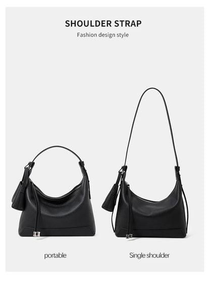 Summer Cowhide Kite Shoulder Bag