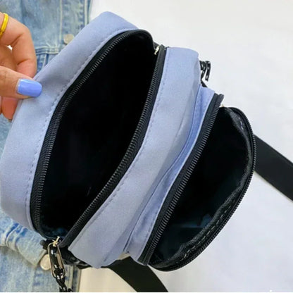 Unisex Korean Ita Bag with Clear Pocket