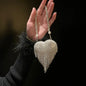 Luxury Bling Heart Clutch – Rhinestone Evening Bag with Chain for Women