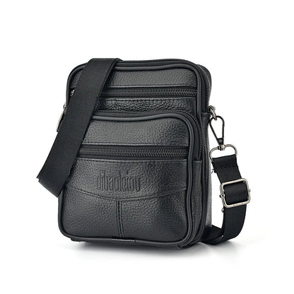 Genuine Leather Multi-Purpose Crossbody for Men