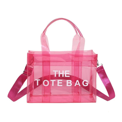 Transparent Tote – Trendy, Spacious & Designer-Inspired
