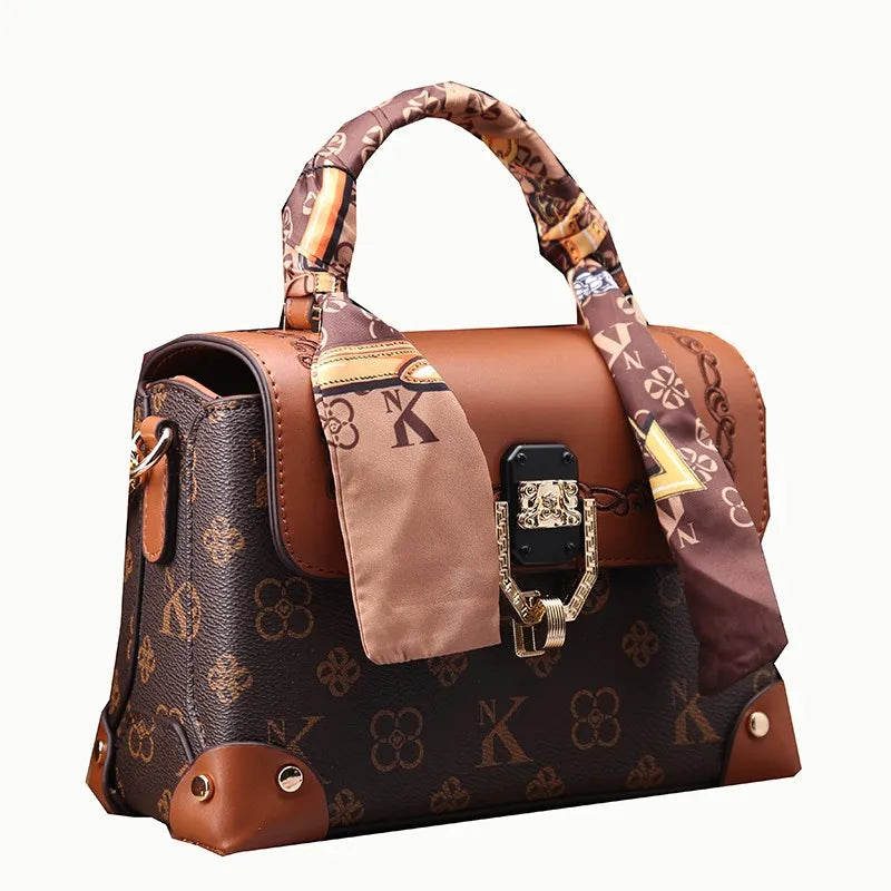 Light Luxury Designer Handbag – High-End Autumn/Winter Shoulder Crossbody for Women