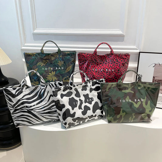 Large Capacity Tote – Chic, Durable & Commute-Ready"