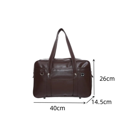JK Style PU Schoolbag – Waterproof, Durable & Cosplay-Ready