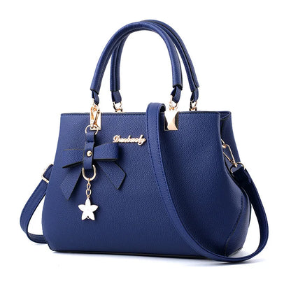 Yogodlns Floral Pendant Bag – Chic Shoulder & Office-Ready Tote