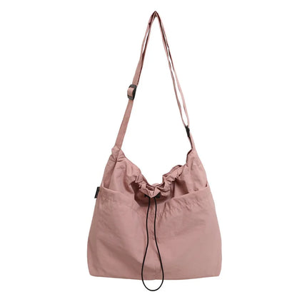 Drawstring Crossbody Hobo