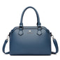 Multi-Pocket Soft Leather Tote – Luxury Designer Shoulder & Crossbody Bag for Women