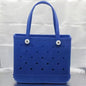 Large EVA Beach Tote – Jelly Style, Summer-Ready & Mom-Friendly