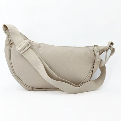 Casual Nylon Hobos Crossbody Bag for Women Shoulder Bag