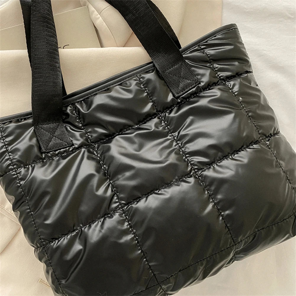 Quilted Cotton Tote Bag