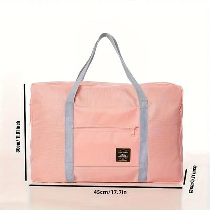 Foldable Travel Luggage Set – Expandable Large-Capacity Carry-On & Weekend Sports Bag
