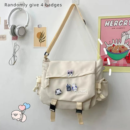 Retro Large Capacity Shoulder Tote