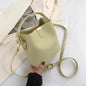 High-End Solid PU Shoulder Mini Bag