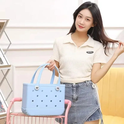 Mini EVA Jelly Tote – Stylish Summer & Picnic Organizer