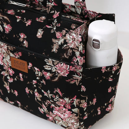 Large Capacity Thickened Cloth Tote – Minimalist Work & Lunch Storage Bag for Daily Use